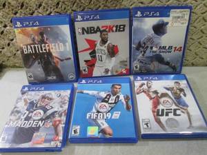 lot 13 image: (EC1) 6 PS4 PlayStation 4 Games...