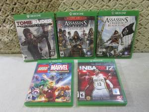 lot 17 image: (EC1) 5 XBox One Games...