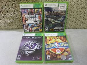 lot 19 image: (EC1) 4 XBox 360 Games...