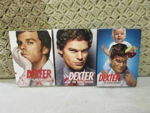 lot 32 image: (EC1) Dexter Seasons 1,3 and 4th DV...