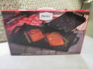 lot 107 image: (F-0) Parini Set of 2 Ceramic Grill...