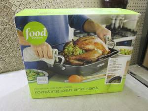 lot 131 image: (EW4) Nonstick Carbon Steel Roastin...
