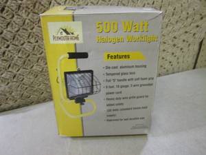 lot 159 image: (CS) 500 Watt Halogen Worklight...