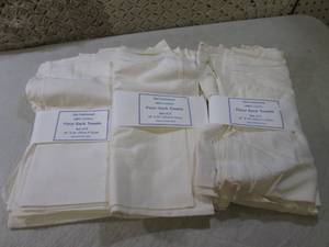lot 172 image: (CS) Flour Sack Towels 3 6-Packs...