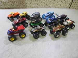 lot 183 image: (RM2) Assorted Mini Monster Trucks...
