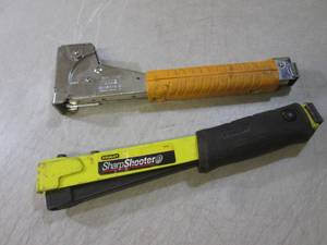 lot 190 image: (RM1) 2 Hammer Staple Guns...