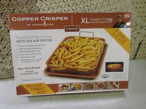 lot 192 image: (D-2) XL Copper Crisper Oven Air Fr...
