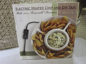 lot 193 image: (EW4) Electric Heated Chip and Dip ...