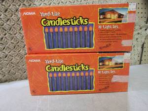 lot 223 image: (D-2) 2 Sets Halloween Yard-Lite Ca...