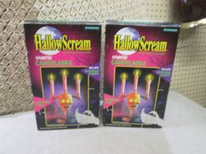 lot 226 image: (EW4) 2 HallowScream Haunted Candel...
