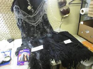 lot 235 image: (D-3) Halloween Costumes Witch Wigs...