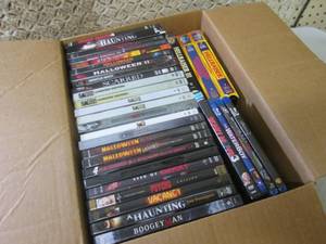 lot 249 image: (EW5) Assorted Scary DVD Movies...