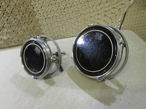 lot 259 image: (RM3) 2 Roto Tom Drums...