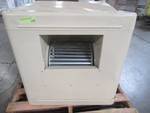 lot 229 image: Hessaire 3,800 CFM Side-Draft Aspen RoofSide Evaporative Cooler for 14 in. Ducts 1,100 sq. ft. (Motor Not Included) - Scratch and Dent, Untested - Missing Panel