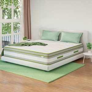 lot 102 image: Novilla 12 Gel Memory Foam Hybrid Mattress in a Box Innerspring Pressure Relief, King Mattress, NV-WM802-12K.