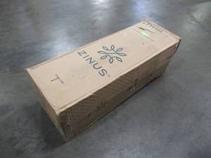 lot 207 image: Zinus 8 Inch Twin Gel-Infused Green Tea Memory Foam Mattress.