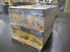 lot 252 image: PALLET OF (4)Dewalt 21.5 in. 20-Volt MAX Lithium-Ion Cordless Battery Walk Behind Push Mower, DCMWP233U2 - UNTOUCHED RIGHT OFF THE TRUCK - EXCELLET RESALE OPPORTUNITY
