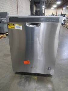 lot 271 image: Whirlpool Front Control Dishwasher in Monochromatic Stainless Steel with Anyware Plus Silverware Basket, WDF520PADM. Slight Scratch and Dent.