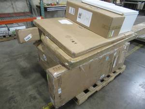 lot 158 image: WHOLESALE MIXED PALLET OF MISCELLANEOUS FURNITURE AND MORE