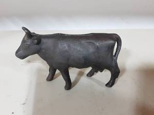 Cast Iron Bull Bank 4 Tall