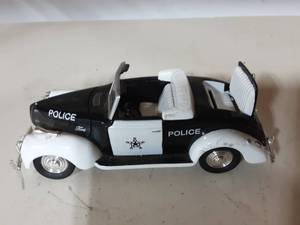 1940 Ford Convertible With Rumble Seat Police Car Bank (Limited Edition)