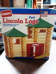 2-Containers Of Lincoln Logs