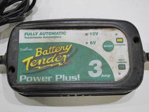 lot 853 image: Deltran Battery Tender Power Plus 3 Amp Battery Charger and Maintainer for RV, Classic Car, Winter Storage