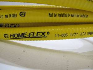lot 826 image: Home Flex 12 in. CSST x 25 ft. Corrugated Stainless Steel Tubing