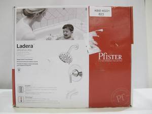 lot 823 image: Pfister Ladera Single-Handle 3-Spray Tub and Shower Faucet in Polished Chrome (Valve Included)