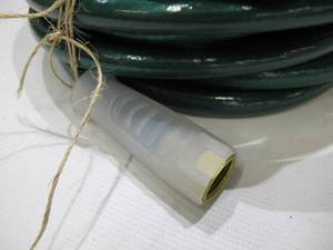 lot 860 image: Gilmour 50 Foot Heavy Duty Green Garden Hose