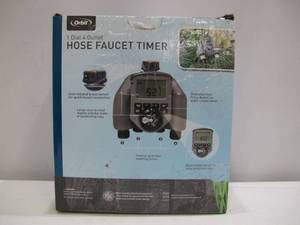 lot 877 image: Orbit 4-Outlet Integrated Lawn Garden Watering System
