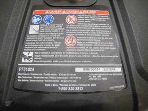 lot 872 image: Power Fit 14 Inch Pressure Washer Surface Cleaner - Model PF31024