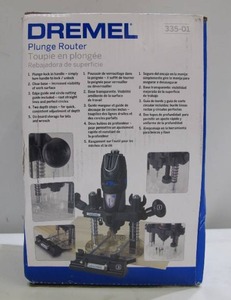 lot 924 image: Dremel Plunge Router Rotary Tool Attachment