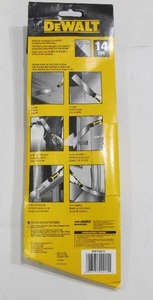 lot 938 image: DeWalt Single Edge Foldable Pull Saw - Model DWHT20215