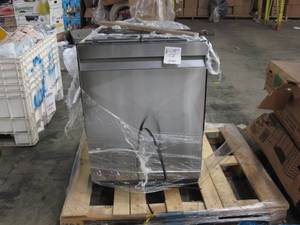 lot 810 image: Samsung 24 in. Top Control Tall Tub Dishwasher in Fingerprint Resistant Stainless Steel with AutoRelease Model - DW80R9950US