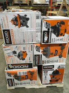 lot 3 image: Lot of ridgd vacs  Customer Returns See Pics