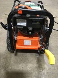 lot 14 image: Powermate Adjustable Trimmer Head 22 in. Cut Customer Returns See Pictures