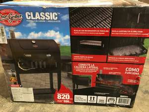 lot 29 image: Classic Charcoal Grill in Black by Char-Griller Customer Returns See Pictures