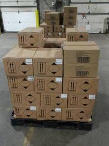lot 1 image: New Pallet of Sanitizers and disinfectants - Case Packs
