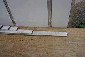 6 - Aluminum Hand Screeds In Various Sizes