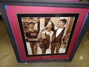 lot 50 image: Ferris Buellers Day Off Framed Print from Aladdin Hotel in Las Vegas