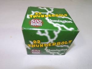 lot 118 image: Remington 22 Thunderbolt 500 Rounds