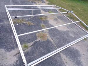 lot 6 image: 8 x 8 Aluminum Canopy Frame