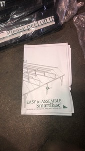 lot 40 image: zinus smartbase compack full metal bed frame