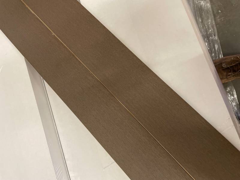 lot 125 image: 360 SF of Super High End Expotic Brazilian Oak Engineered Hardwood - Oak Slate