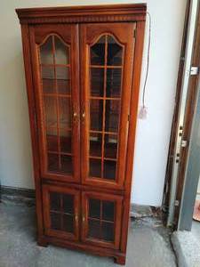Lighted Curio Cabinet