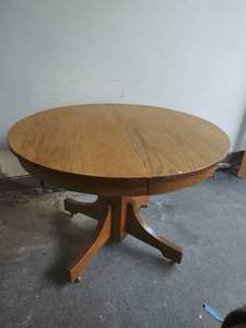 Vintage Table with Three Leaves