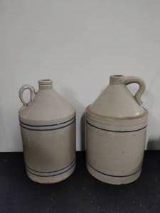 Two Unmarked Jugs