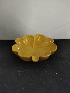 Frankoma Four Leaf Clover Dish