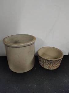 Two Vintage Pottery Items
